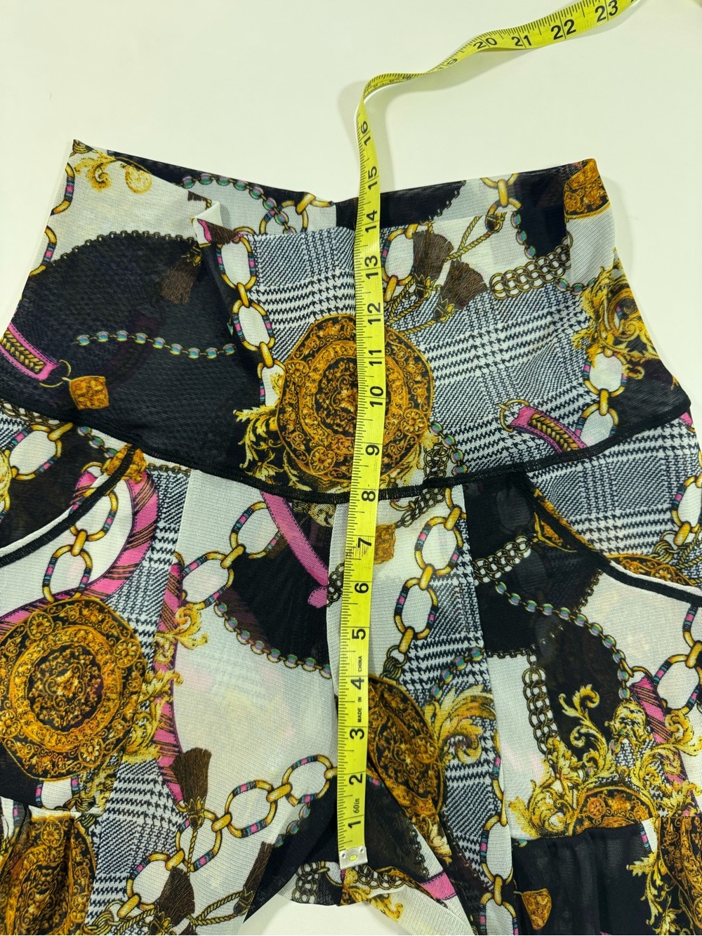 Autumn Teneyl Mesh Dreamer Pants Chain Print - Picture 6 of 6